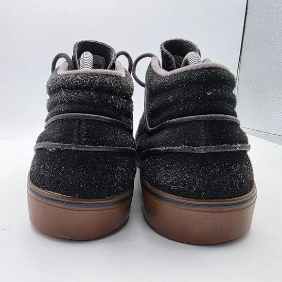 Nike SB Zoom Stefan Janoski Mid Mens Size 9 Black Brown Sneaker Shoes Casual